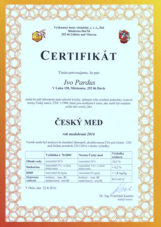 Certifikát-Český-med---med-medovicový